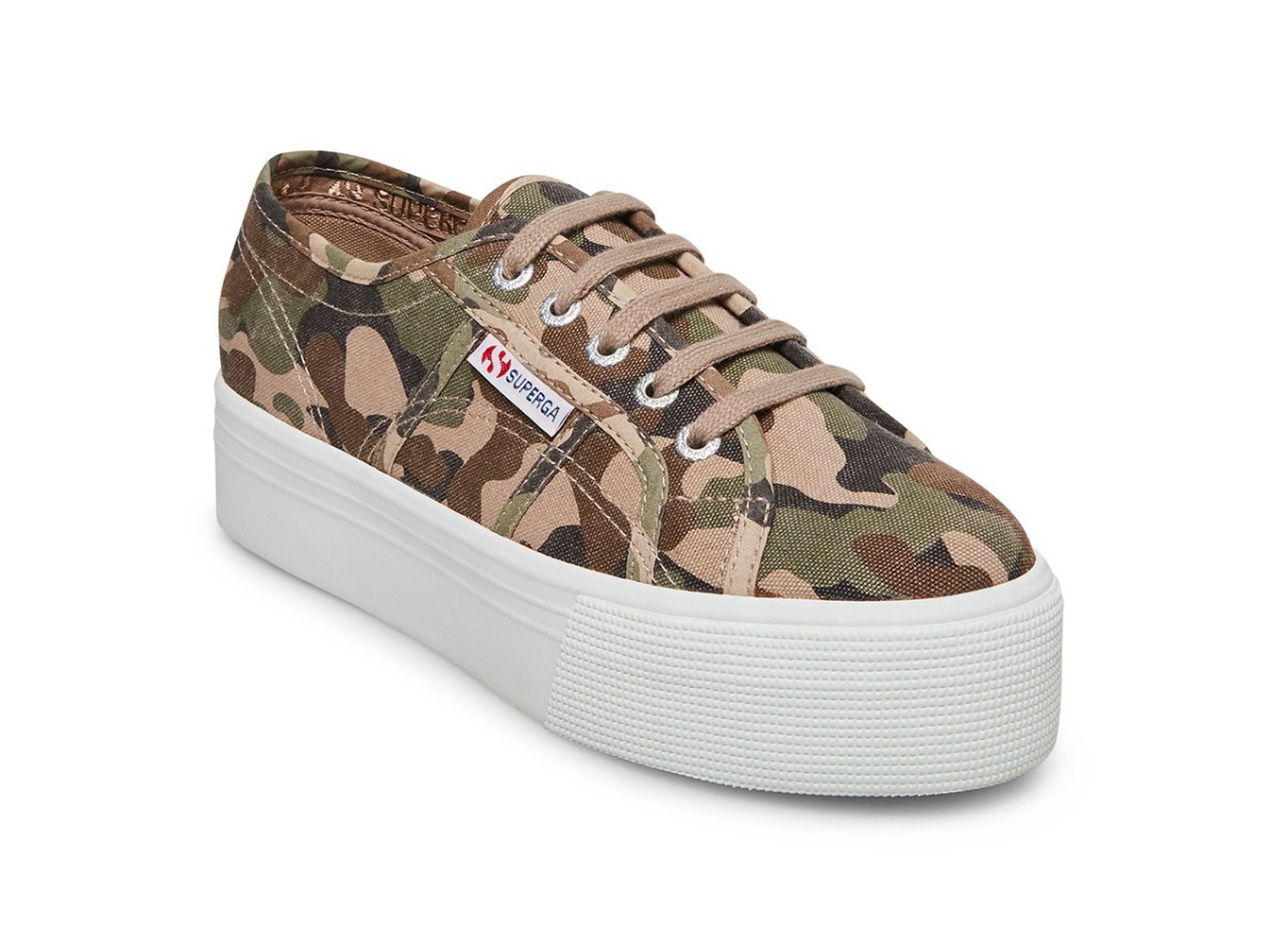 Platform Feminino Camufladas - Superga 2790 Camo Print - FXMPG-2034